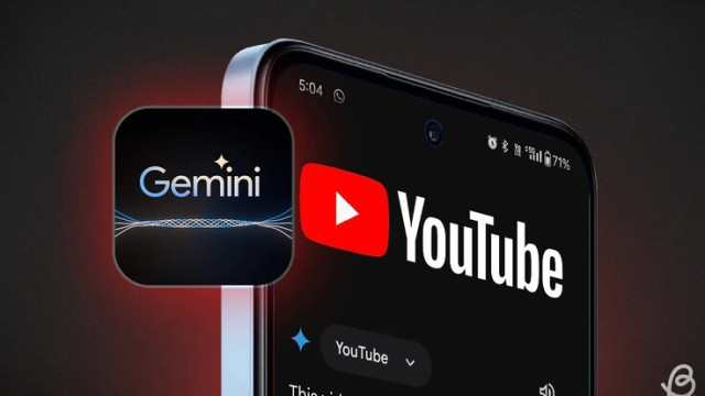 Gemini and YouTube Logo